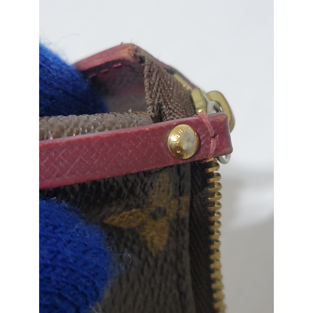 Louis Vuitton Monogram Mini Pochette Accessoire Pouch Brown - Picture 13 of 15
